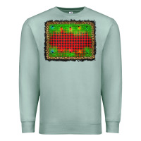 Seafoam christmas lights background Premium Sweatshirt - AdoDesignShop