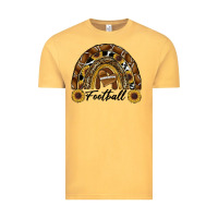 Vintage Mustard football rainbow Vintage Tee - RanaPortraitStore