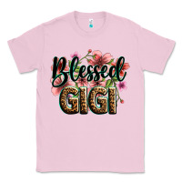 Bubblegum Pink flowers blessed gigi Classic Tee - Zillion Design Studio