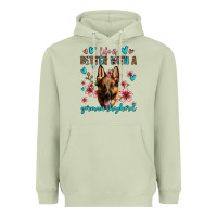 Matcha life is better with a german shepherd Heavyweight Hoodie - Jasminsmagicworld