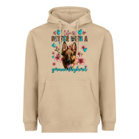 Mushroom life is better with a german shepherd Heavyweight Hoodie - Jasminsmagicworld