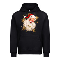 Black Christmas santa claus Urban Hoodie - MaliasSmallBusiness