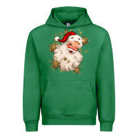 Emerald Christmas santa claus Urban Hoodie - MaliasSmallBusiness