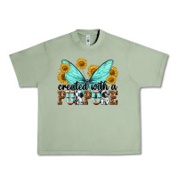 Oil Green created with a purpose Urban Heavy Tee - texasbilliewilder