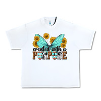 White created with a purpose Urban Heavy Tee - texasbilliewilder