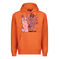 Carrot valentine jesus fills my cup Premium Hoodie - MaliasSmallBusiness