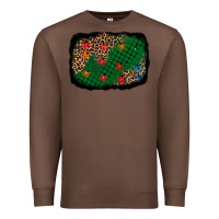 Chestnut green buffalo plaid christmas background Premium Sweatshirt - AdoDesignShop