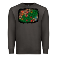 Smoke green buffalo plaid christmas background Premium Sweatshirt - AdoDesignShop
