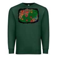 Sports Green green buffalo plaid christmas background Premium Sweatshirt - AdoDesignShop