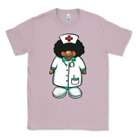 Lilac african nurse gnome afro hair Classic Tee - BarkalooDesign