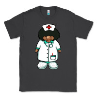 Smoke african nurse gnome afro hair Classic Tee - BarkalooDesign