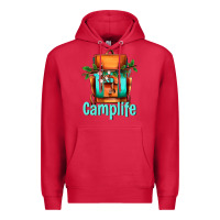 Cardinal camp life camp backpack Premium Hoodie - AdoDesignShop