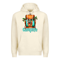 Sandshell camp life camp backpack Premium Hoodie - AdoDesignShop