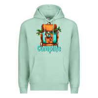 Seafoam camp life camp backpack Premium Hoodie - AdoDesignShop
