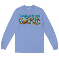 Colony Blue i could go for some coffee Long Sleeve Tee - Zillion Design Studio