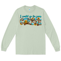 Matcha i could go for some coffee Long Sleeve Tee - Zillion Design Studio