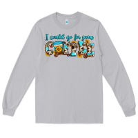 Moon Dust i could go for some coffee Long Sleeve Tee - Zillion Design Studio