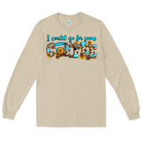 Mushroom i could go for some coffee Long Sleeve Tee - Zillion Design Studio