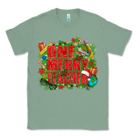 Sage one merry teacher Classic Tee - texasbilliewilder