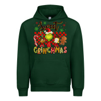 Foreset Green grinchmas Urban Hoodie - MaliasSmallBusiness