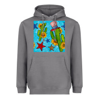 Storm 4th of july cacti seamless pattern Heavyweight Hoodie - BundleAndBundleShop