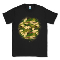 Black camouflage patch 2 Classic Tee - BundleAndBundleShop