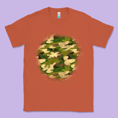 Camouflage Patch 2 Classic Tee Designed By Bundleandbundleshop