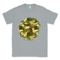 Heather Grey camouflage patch 2 Classic Tee - BundleAndBundleShop