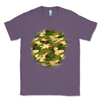 Lavender camouflage patch 2 Classic Tee - BundleAndBundleShop