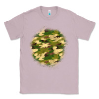 Lilac camouflage patch 2 Classic Tee - BundleAndBundleShop