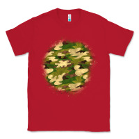 Red camouflage patch 2 Classic Tee - BundleAndBundleShop