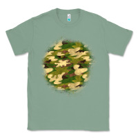 Sage camouflage patch 2 Classic Tee - BundleAndBundleShop