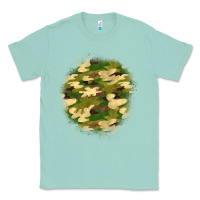 Seafoam camouflage patch 2 Classic Tee - BundleAndBundleShop