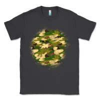 Smoke camouflage patch 2 Classic Tee - BundleAndBundleShop