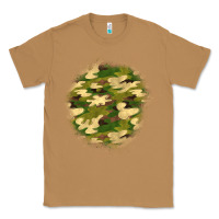Toasted Coconut camouflage patch 2 Classic Tee - BundleAndBundleShop