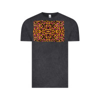 Vintage Black leopard glitter background Vintage Tee - RanaPortraitStore