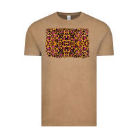 Vintage Coffee leopard glitter background Vintage Tee - RanaPortraitStore