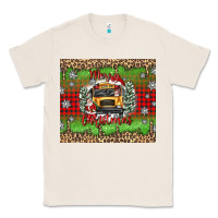 Natural Christmas school bus Classic Tee - texasbilliewilder
