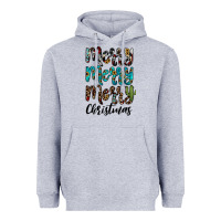 Heather Grey merry christmas Heavyweight Hoodie - JahusDesignShop