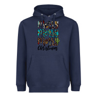 Navy merry christmas Heavyweight Hoodie - JahusDesignShop