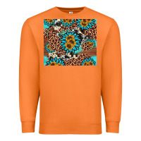 Carrot gemstone sunflower Premium Sweatshirt - AdoDesignShop