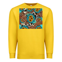 Lemon gemstone sunflower Premium Sweatshirt - AdoDesignShop