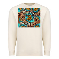 Sandshell gemstone sunflower Premium Sweatshirt - AdoDesignShop