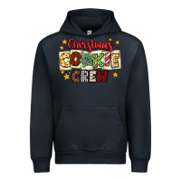 Navy Christmas cookie crew Urban Hoodie - MaliasSmallBusiness