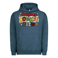 Pigment Midnight Navy Christmas cookie crew Urban Hoodie - MaliasSmallBusiness