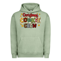 Pigment Oil Green Christmas cookie crew Urban Hoodie - MaliasSmallBusiness
