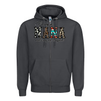 Smoke being nana makes my life complate Zipper Hoodie - CowhideDigitalArt