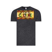 Vintage Black do it for the culture license plate Vintage Tee - BarkalooDesign