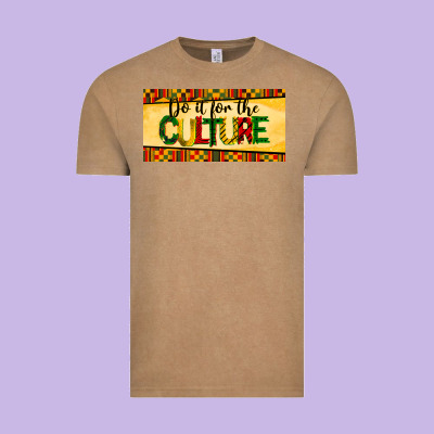 Do It For The Culture License Plate Vintage Tee Designed By Barkaloodesign