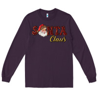 Plum santa claus Long Sleeve Tee - RanaPortraitStore